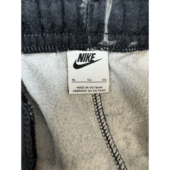 Nike Men's medium Black floral Gold Jogger Pants sweatpants comfy white SIZE XL - Picture 8 of 10